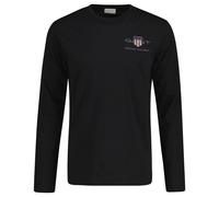 GANT Maglia Maschile - Regolare Medio Archive Shield,Longsleeve,Baumwol