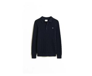 Gant - Maglieria Girocollo - - Knitwear - Uomo - Blu - XL