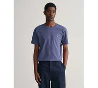 Gant 2003184 Regular Fit Short Sleeve T-shirt Blu M Uomo