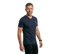 GANT - SLIM SHIELD V-NECK T-SHIRT Blu - Abbigliamento - Taglia XL XL Blu