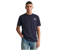 Maglietta Gant Archive Shield Emb Bleu XL