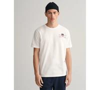Gant Maglietta A Maniche Corte Reg Archive Shield Emb