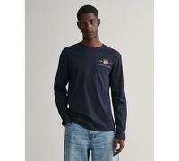 Gant Maglietta A Maniche Lunghe Reg Medium Archive Shield