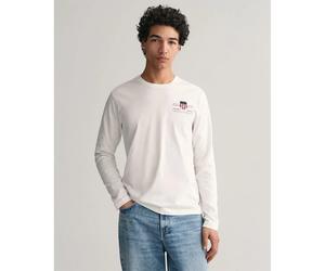Gant Maglietta A Maniche Lunghe Reg Medium Archive Shield