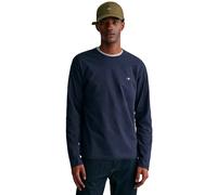 GANT REG SHIELD LS T-SHIRT, T-shirt Uomo, Blu ( EVENING BLUE ), M