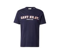GANT Maglietta blu scuro / arancione / bianco Uomo GANT XXL blu scuro / arancione / bianco