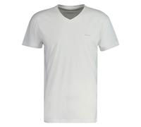 Gant Maglietta da Uomo con Scollo a V, Confezione da 2, Colore Bianco, S EU