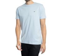 GANT Maglietta da Uomo Fit Shield, Blu Fresco., XL