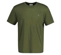 GANT Reg Shield SS T-Shirt, Verde Muschio, XXL Uomo