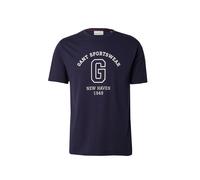 GANT Maglietta marino / bianco Uomo - Abbigliamento - Taglie comode - Maglie e T-shirt GANT M