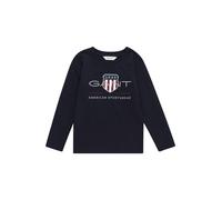 GANT Maglietta navy / grigio / rosso scuro / bianco Bambini GANT 110-116 navy / grigio / rosso scuro / bianco
