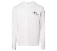 Gant Reg Medium Archive Shield Long Sleeve T-shirt Bianco XL Uomo