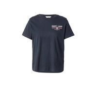 GANT - T-shirt nera con logo piccolo-Nero XL