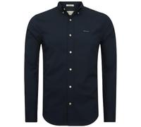 GANT Maglietta Oxford Reg Pinpoint Camicia Elegante, Blu Marino, XXXL Uomo