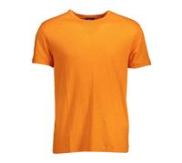 Gant - Magliette in Cotone Arancione a Maniche Corte - - Tops - Uomo - Arancione - L