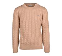 Gant - Maglioncino Girocollo - - Knitwear - Uomo - Marrone - XL