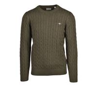 Gant - Maglioncino Girocollo - - Knitwear - Uomo - Verde - L