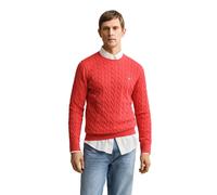 Gant Cable Sweater Rosso 2XL Uomo
