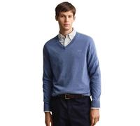 Gant Maglione Classico in Cotone con Scollo a V da Uomo