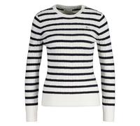 GANT Maglione Da Donna, A Righe - STRETCH COTTON CABLE STRIPE C-NECK