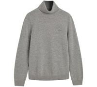 GANT Maglione da Donna Extrafine in Lana di Lambswool, Grigio, XL