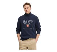Gant - Maglione Dolcevita con Logo - - Knitwear - Uomo - Blu - XL