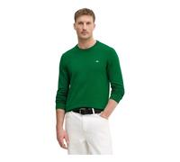 Gant - Maglione Girocollo Classico in Cotone - - Knitwear - Uomo - Verde - M