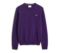 Gant - Maglione Girocollo in Lambswool - - Knitwear - Uomo - Viola - 2XL