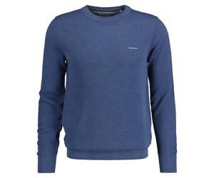 GANT Maglione In Piquè Da Uomo, Collo Rotondo - COTTON PIQUE C-NECK, Cotone