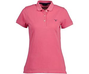 GANT MD. PIQUE SS RUGGER, Polo Donna, Rosso ( BLUSH PINK ), L