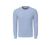Gant Micro Textured Cotton C-Neck Pullover Uomo