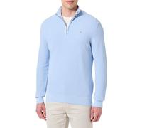 Gant Micro Textured Cotton Half Zip Pullover Uomo