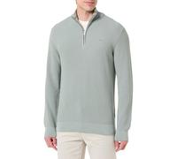 Gant Micro Textured Cotton Half Zip Pullover Uomo