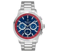 GANT Middletown 100 m (44 mm) quadrante blu e rosso/acciaio inossidabile G154018