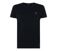 GANT ORIGINAL SS T-SHIRT, T-shirt Uomo, Nero ( BLACK ), 5XL
