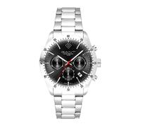 GANT Greenfield G202002 - Orologio cronografo da uomo, in acciaio inox, 41 mm, al quarzo, 10 ATM, colore: argento