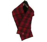 Gant Padded Check Donna Sciarpa OS Rosso Misto Lana Tasca