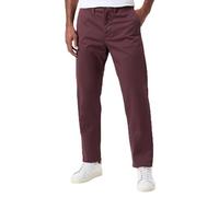GANT Pantaloni Chino in Twill Normale Eleganti, Mogano Scuro, 50 IT (36W/34L) Uomo