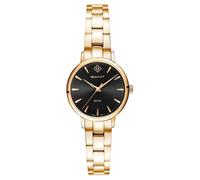 GANT Park avenue 28 (28 mm) quadrante nero/acciaio inossidabile pvd oro G126011