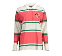 Gant Pink Organic Cotton Women Polo Shirt - M