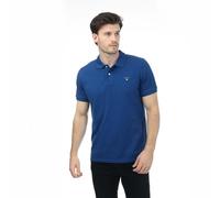GANT PIQUE SS RUGGER, Polo Uomo, Blu ( COLLEGE BLUE ), S