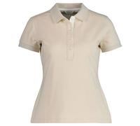 GANT Polo a Contrasto Collar SS Pique piqué, Avena Morbida, XS Donna