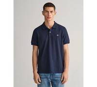GANT REG SHIELD SS PIQUE POLO, Polo Uomo, EVENING BLUE, XL