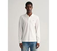 GANT REG SHIELD LS PIQUE RUGGER, Polo Uomo, Bianco ( WHITE ), 3XL