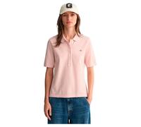 GANT Polo da Donna Slim Shield SS Pique Polo, Faded Pink, L