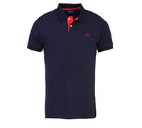 GANT - Polo da Uomo a Maniche Corte in piqué a Contrasto