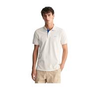 Gant - Polo in Cotone Stretch - - Tops - Uomo - Bianco - XL