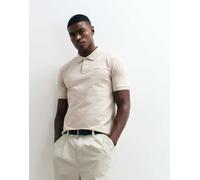 Gant - Polo in piqué beige vestibilità classica beige a contrasto-Neutro 58
