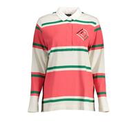 GANT POLO MANICHE LUNGHE DONNA ROSA