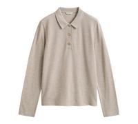 Gant - Polo Piqué Manica Lunga - - Tops - Donna - Beige - M